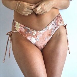NEW - P2F POWER 2 THE FLOWER Velvet Oona Bikini Bottoms Size XS